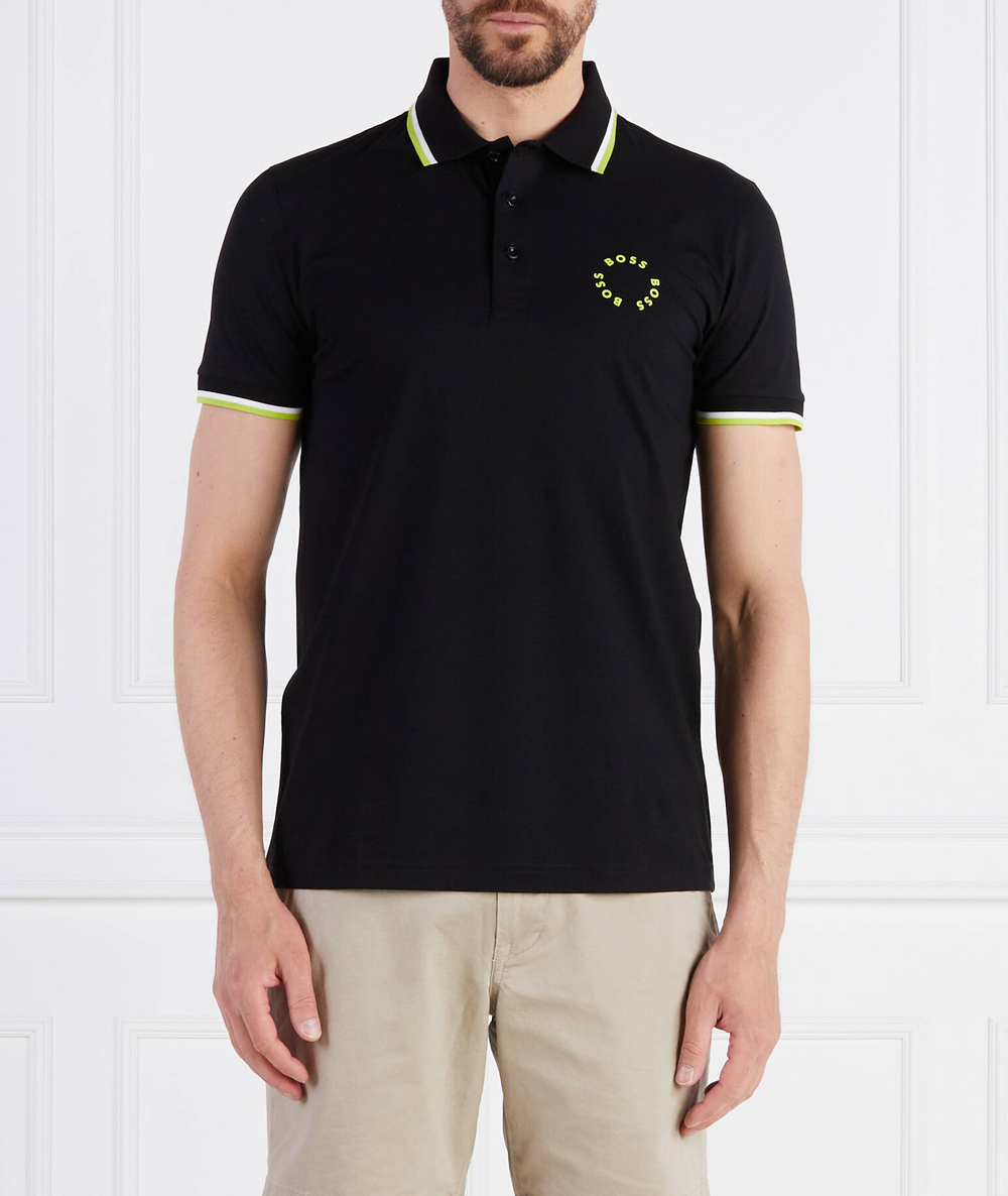Поло Paule 2 BOSS GREEN - черный(50488777)
