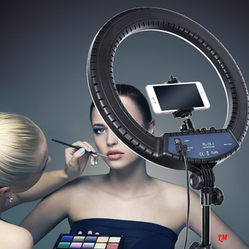 Кольцевая светодиодная LED лампа RL-21 Soft Ring Light 54см с пультом