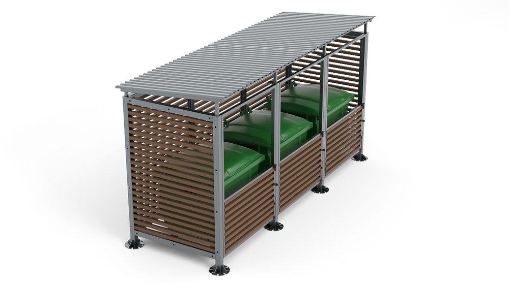 Контейнерная мини-3 дерево SK00375