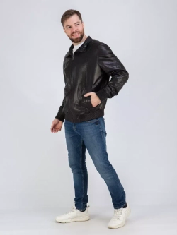Куртка кожаная демисезонная Турция