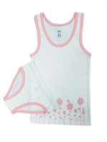 Комплект майка и трусики для девочки хлопок