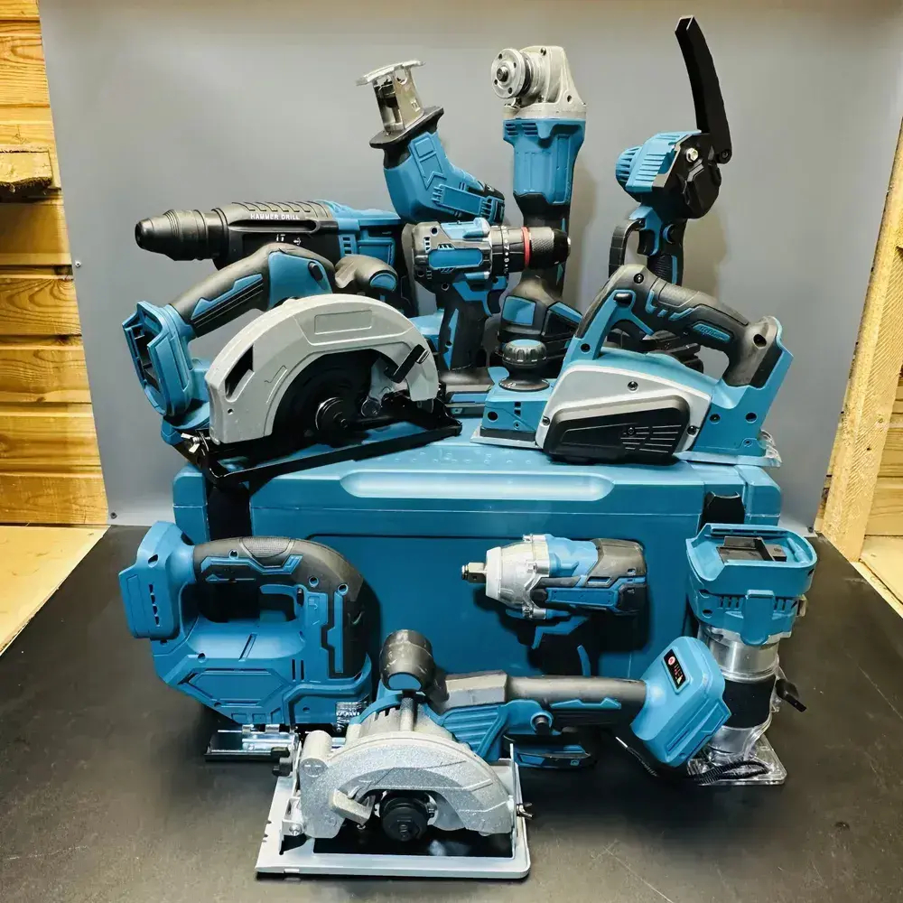 Набор аккумуляторного инструмента 11в1 4АКБ