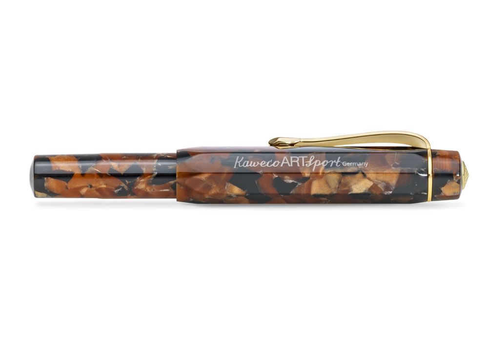 Ручка перьевая KAWECO ART Sport Hickory Brown с пером EF (11000195) 2