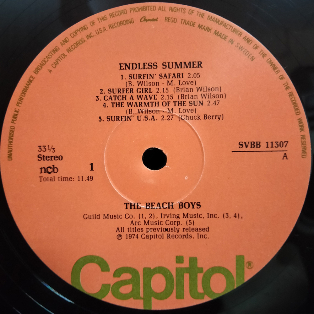 The Beach Boys / Endless Summer (2LP)