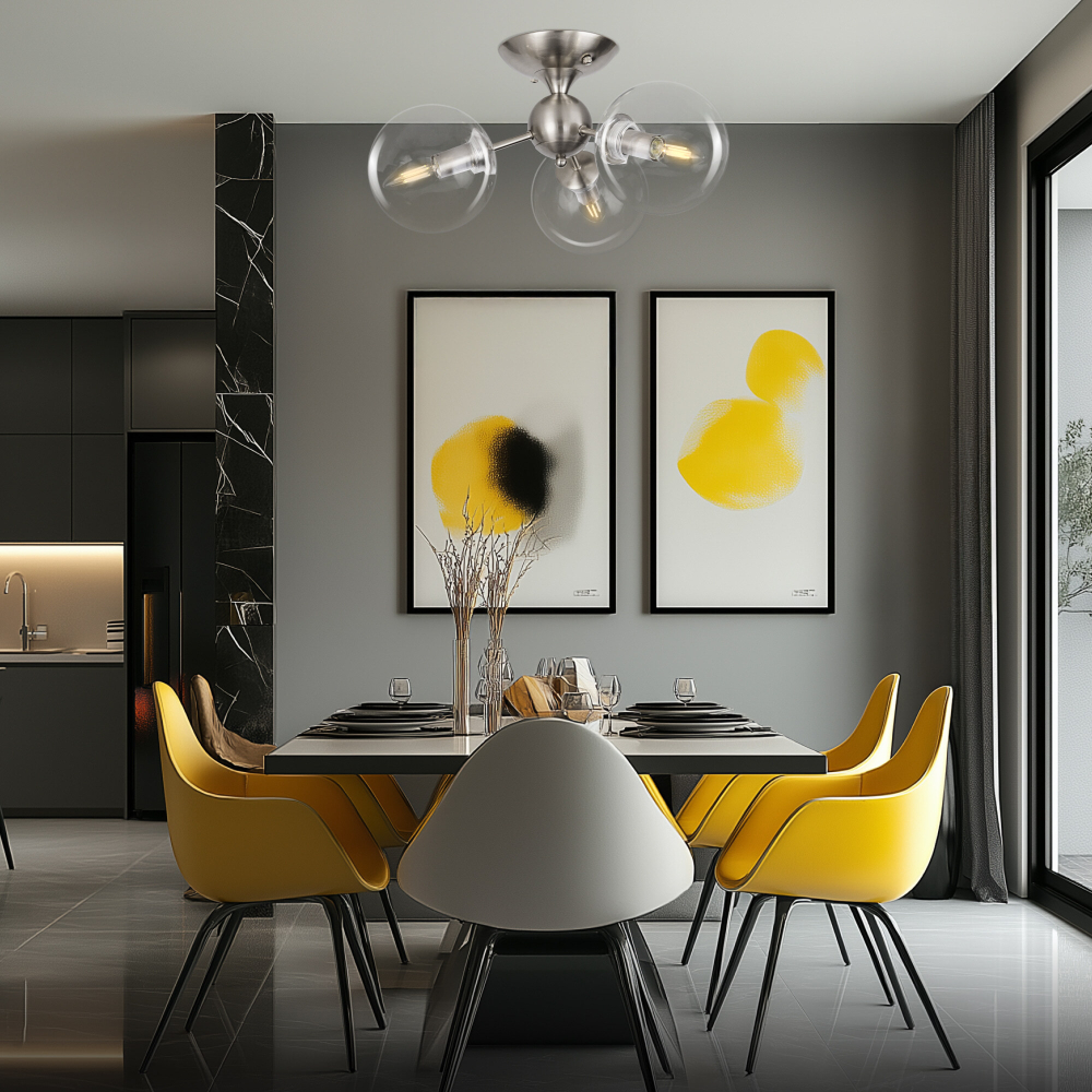 Citilux Томми CL102131 Люстра потолочная Матовый Хром