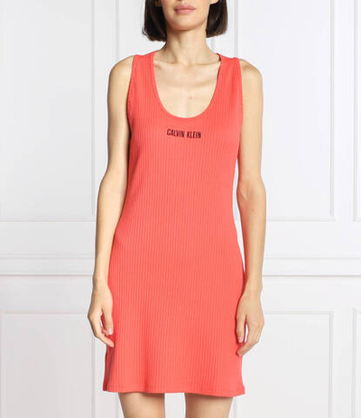 платье Calvin Klein Swimwear - оранжевый(KW0KW01915)