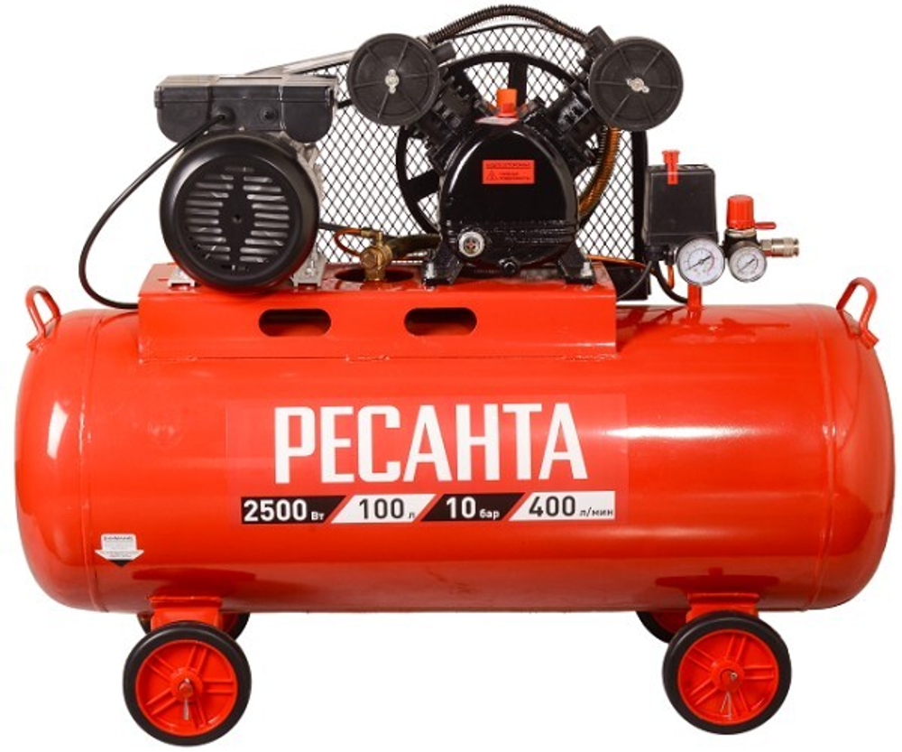 Компрессор поршневой Ресанта КП-100/400Р 74/7/5