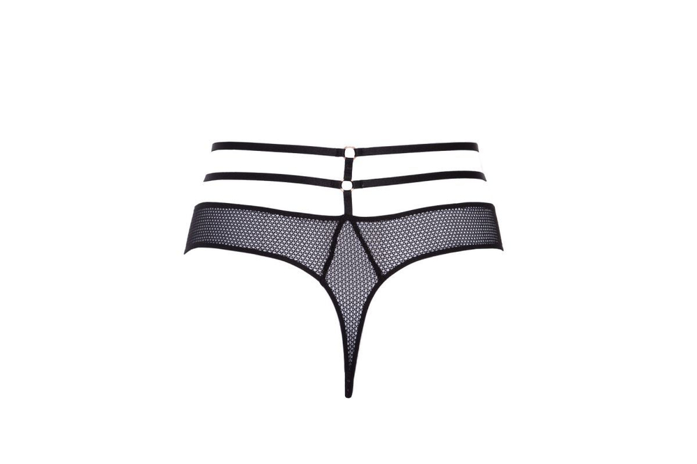 Трусики-стринги Chita с декоративными бретелями (Размер: 38) (Цвет: молочный)