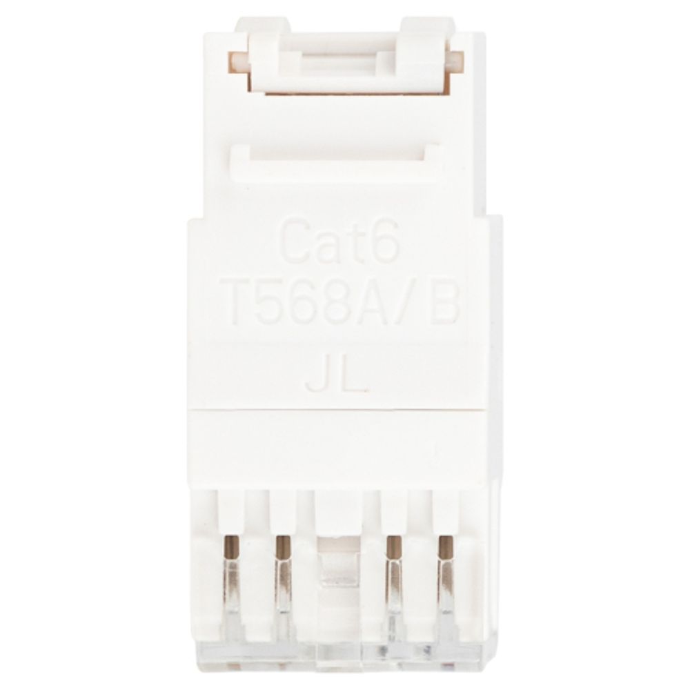 Коннектор ЭРА ОФИС 18-8002-01 RJ45 CAT6 UTP Keystone цвет белый