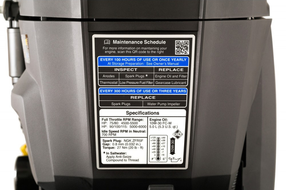 Лодочный мотор Mercury F115 EXLPT EFI