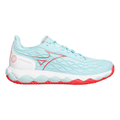 Женские теннисные кроссовки Mizuno Wave Enforce Tour Clay Court Shoe Women - Turquoise, Coral