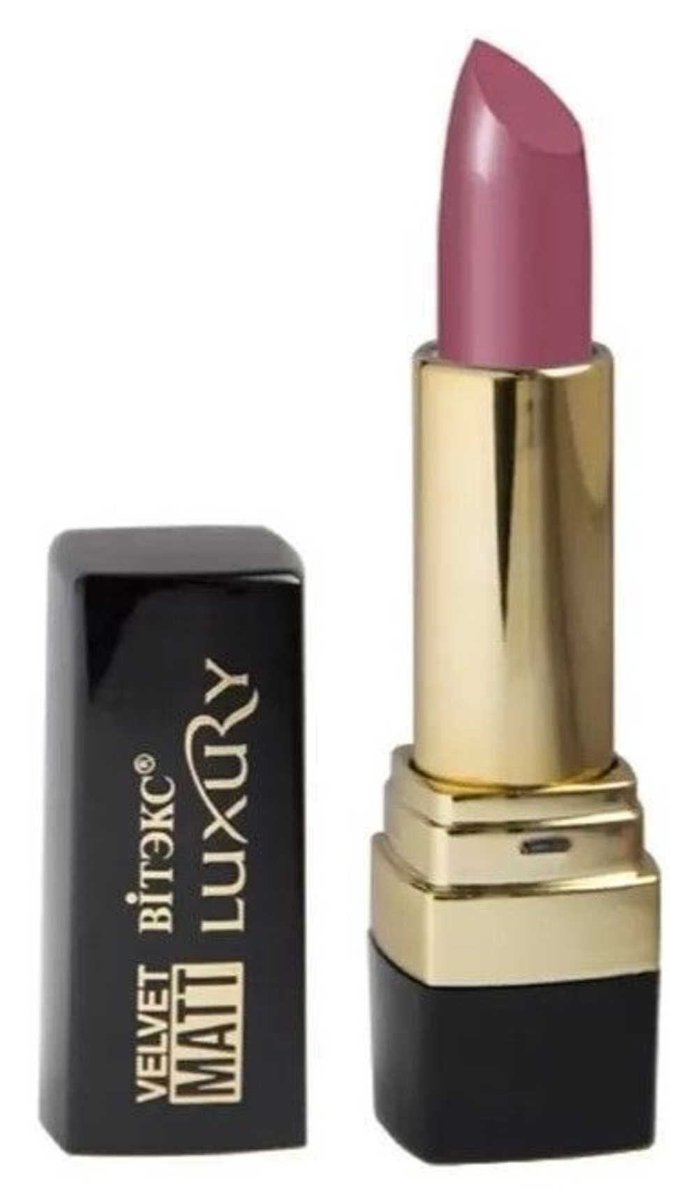 Витэкс LUXURY VELVET MATT Губная ПОМАДА матовая тон 321 Розовый нектар