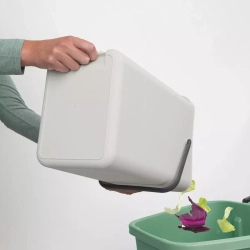 Brabantia - Контейнер для мусора Sort &amp; Go 16л Светло-серый / артикул   213465  / GTIN 8710755213465