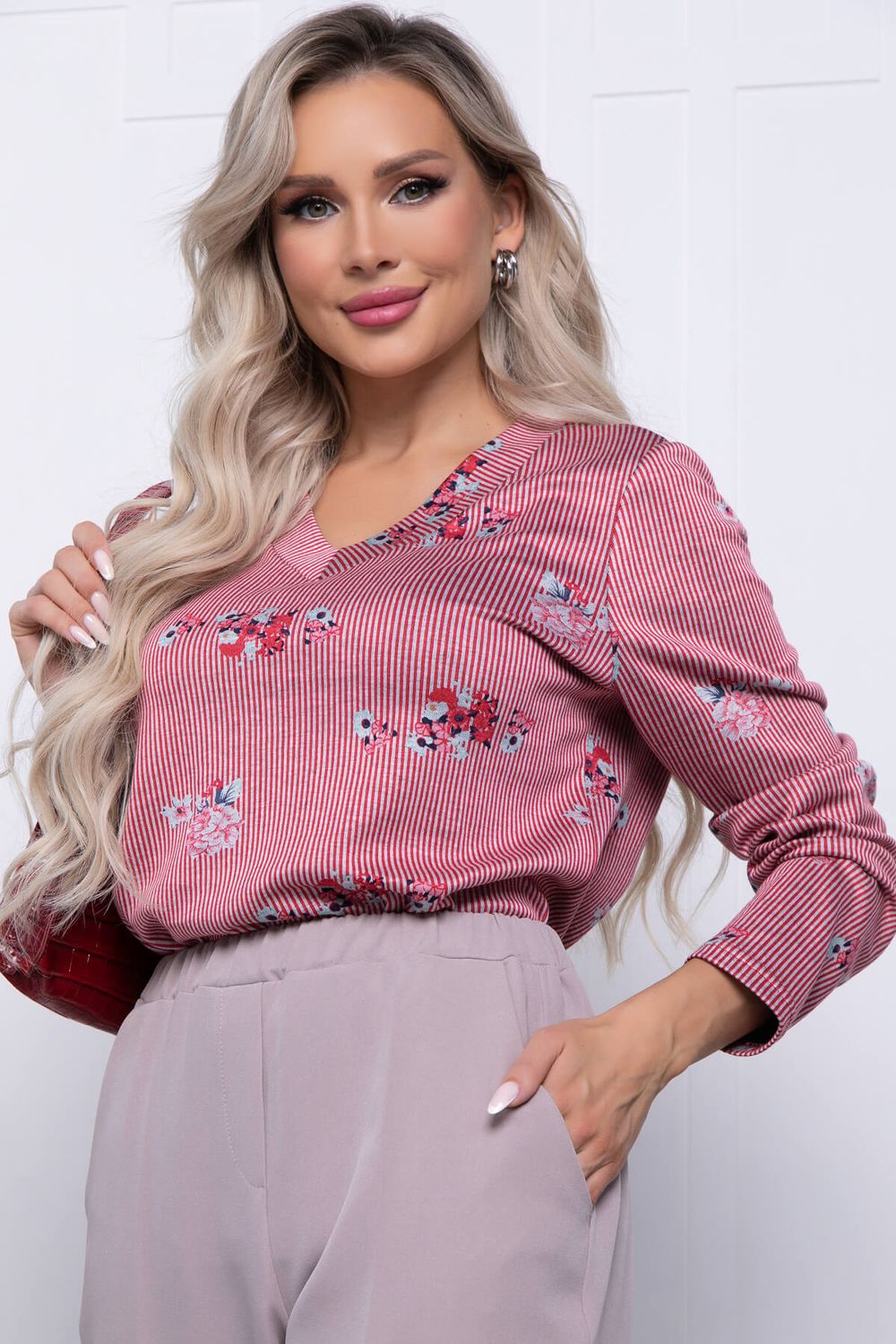 Джемпер "Прованс стиля" Б7278 (пинк) LT Collection (Акция)