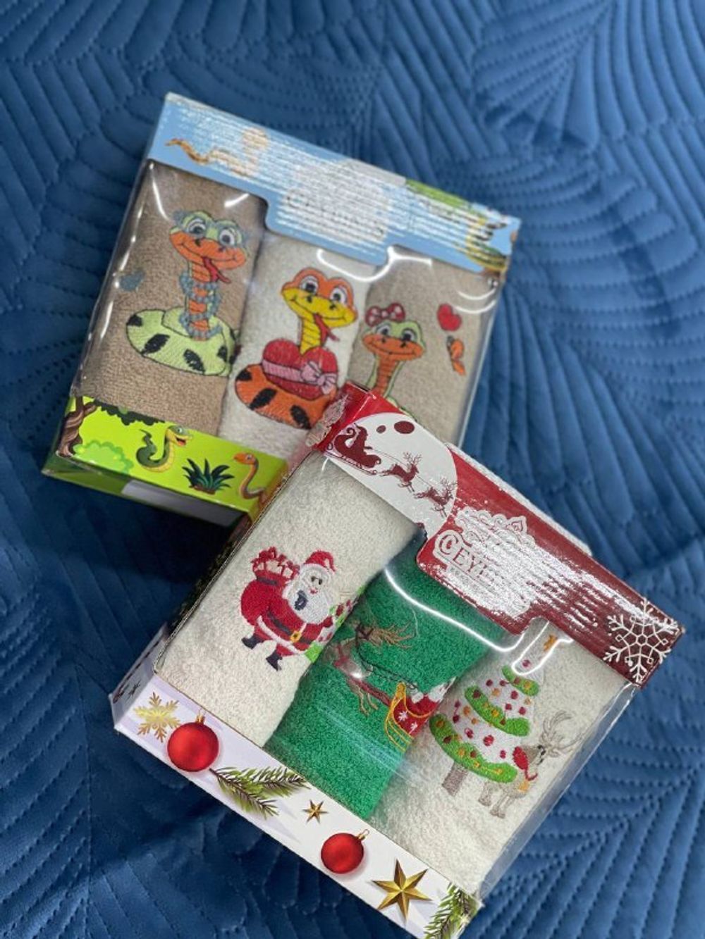 Набор пол махр НОВЫЙ ГОД 3/1