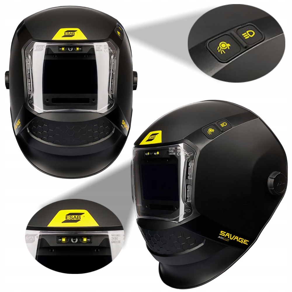 Маска сварщика SAVAGE A50 LUX