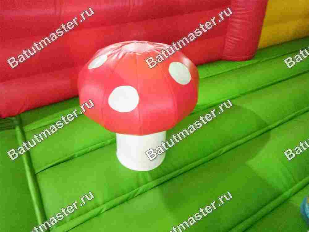 Батут с тентом "В кругу друзей"