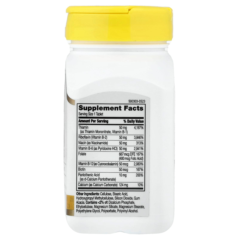 21st Century, Комплекс B-50, замедленное высвобождение, 60 таблеток