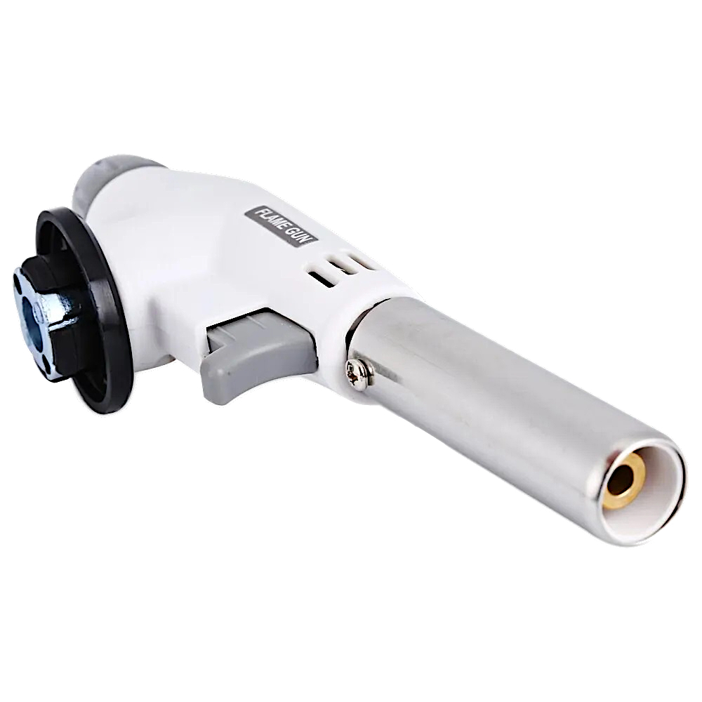 Резак газовый FG-920 Gas Torch Пьезо 1300C° Белый-Серый 4-042