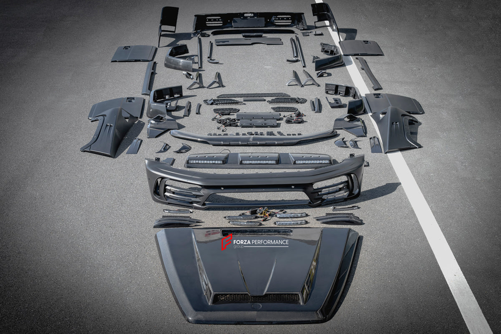 Широкий обвес для Mercedes-Benz G-Class G63 W463A/W464 2018+ Мерседес Гелик гелентваген