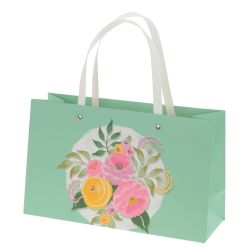 GAEM Пакет подарочный S (бумага 210г/м2, блок 12шт), L28 W10 H17 см, 4в.