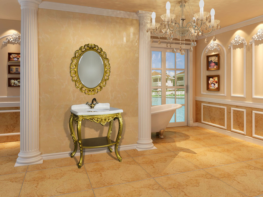 Консоль ISABELLA 80 арт. TS-10108-G/L поталь золото