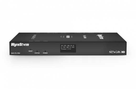 Wyrestorm NHD-CTL-PRO - центральный IP контроллер системы для NetworkHD™, с расширенным интерфейсом и мастером настройки.