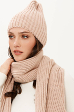 8427 Шапка женская (розовый)