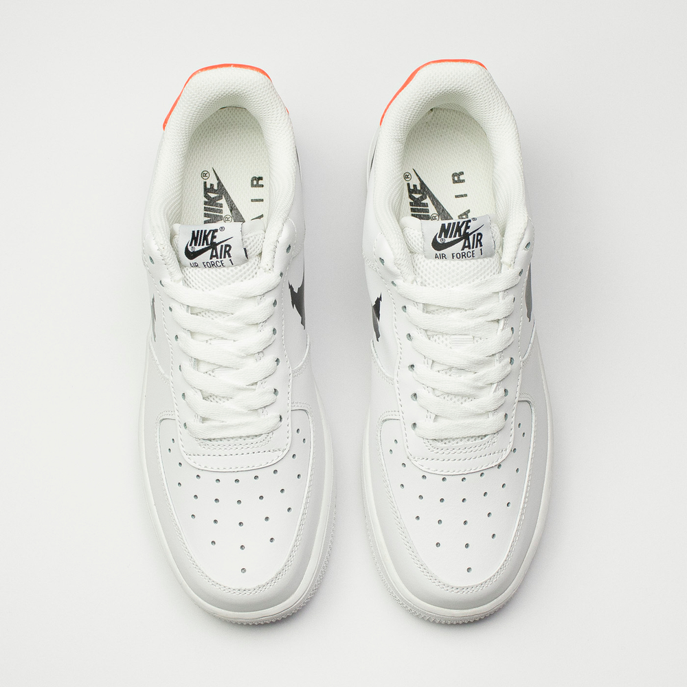 Кроссовки Nike Air Force 1 Low White / Black / Orange