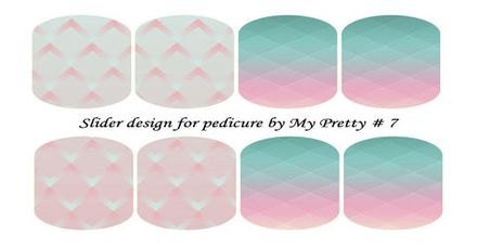 Слайдер-дизайн для педикюра # 7 pedicure