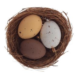 GAEM Изделие декоративное (вставка) "Гнездо пасхальное" (5*2), L5 W5 H22 см