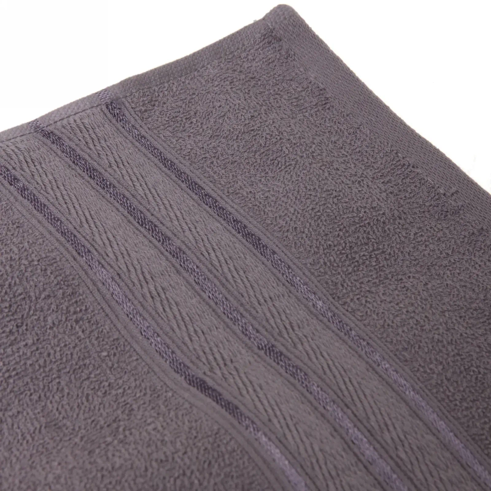 Полотенце махровое 70*120см «Comfort» цвет серый 07040 плотность 300гр/м2