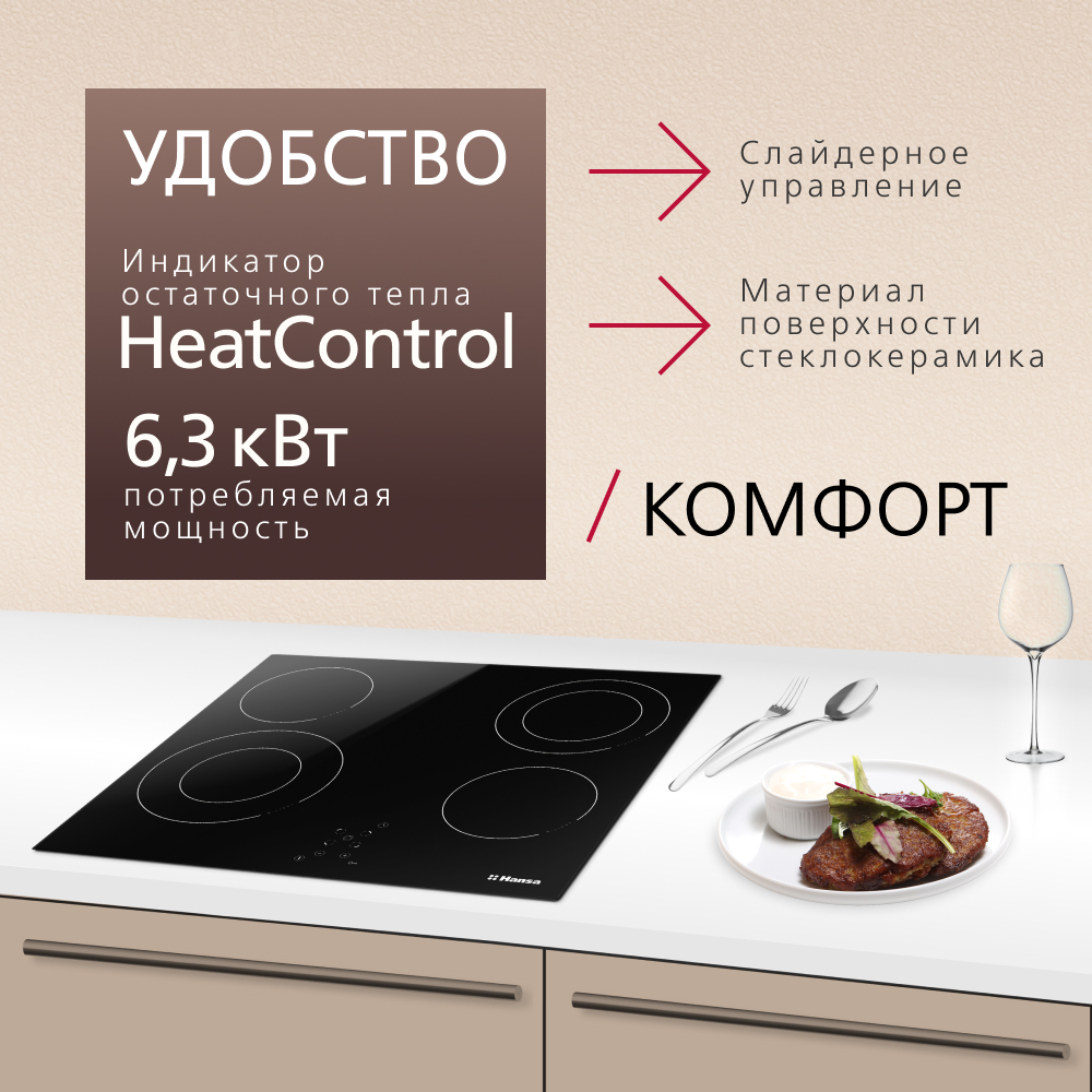 Электрическая панель Hansa BHC66506