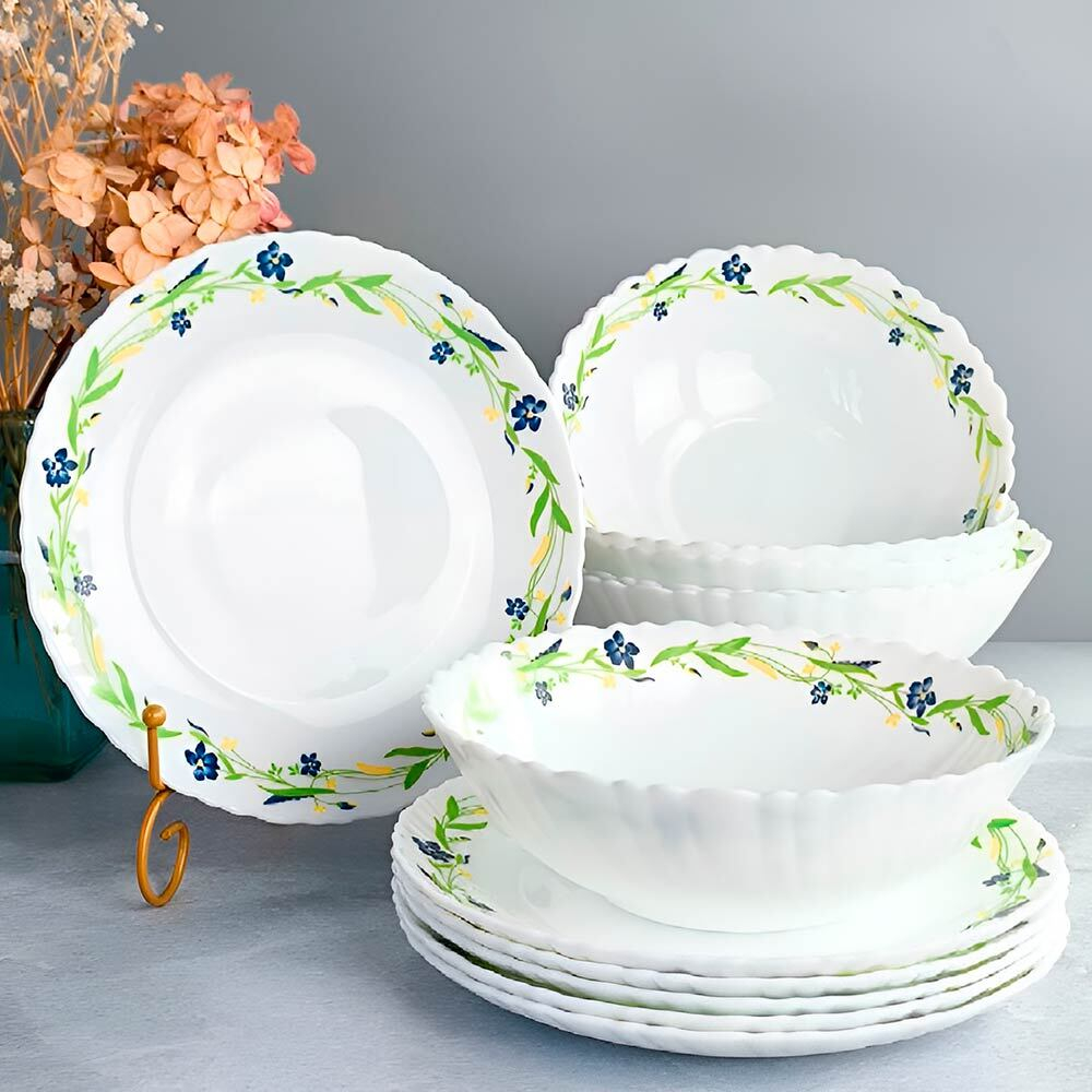 Столовый набор 13 предметов "Аделин", стеклокерамика, Jewel 6894