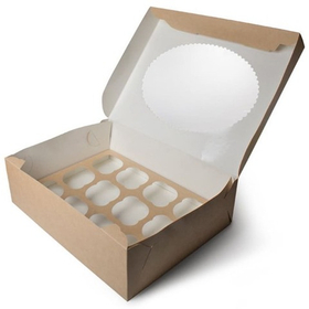 Упаковка для 12 капкейков двусторонняя Pasticciere 33х25х10 см