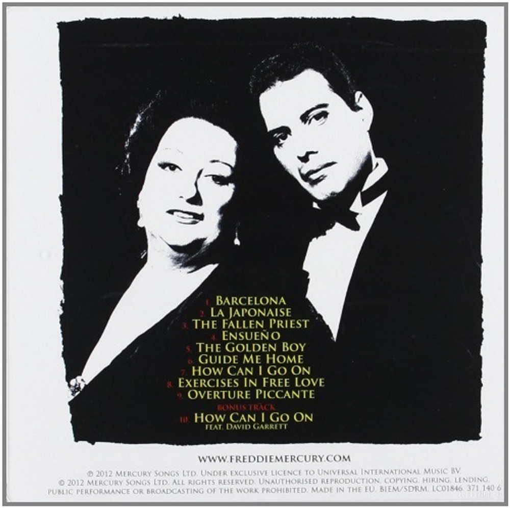 Freddie Mercury & Montserrat Caballe / Barcelona (Special Edition)(CD)