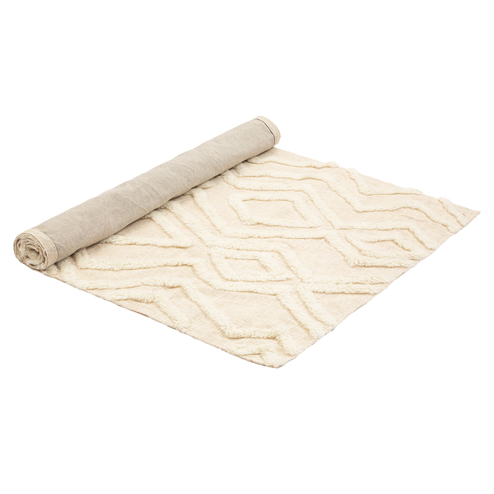 Ковер из новозеландской шерсти и хлопка imphal из коллекции ethnic