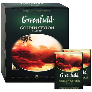 ЧАЙ GOLDEN CEYLON 100ШТх2ГР GREENFIELD