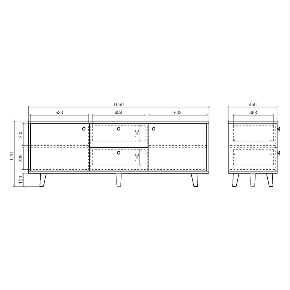 Тумба под ТВ TW069