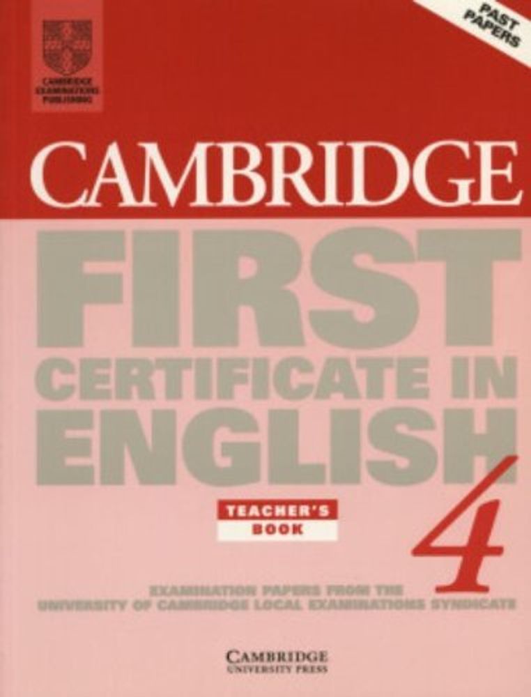 C FCE in Eng 4 книга для учителя TB
