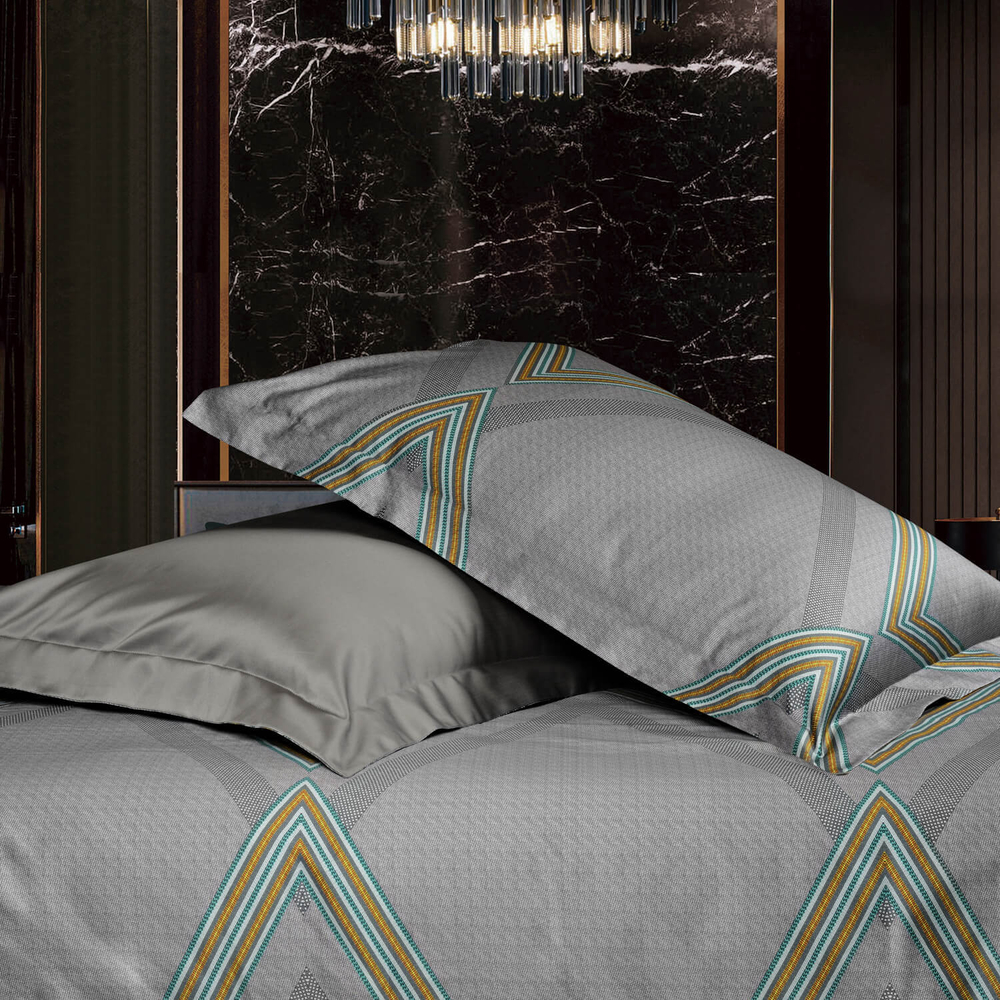 Наволочки 2шт 50x70+5 Sharmes Ervine с принтом