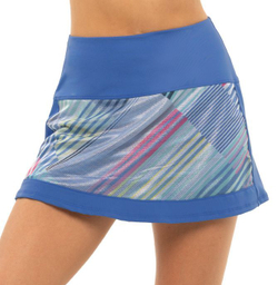 Теннисная юбка Lucky in Love Count Me In Long Sheer Genius Skirt - blue marine