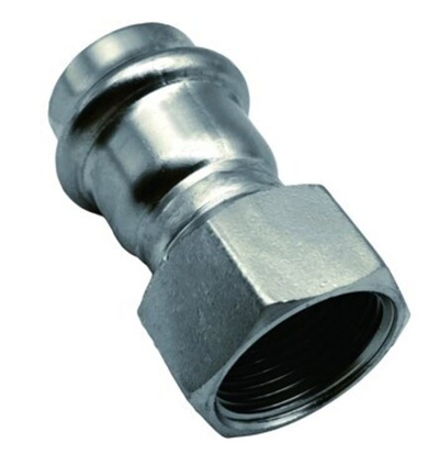 НЕРЖ Муфта  42*1"1/2 г.  "VER-PRO"  (16/2шт)