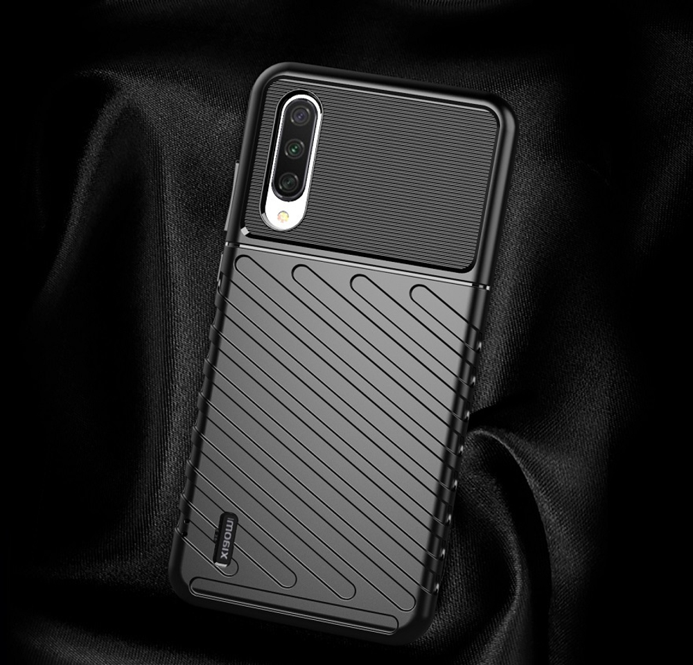 Чехол для Xiaomi Mi A3 (CC9E) цвет Black (черный), серия Onyx от Caseport