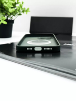 Чехол стеклянный с MagSafe, на iPhone 14 Pro Max, Candling Green - Зеленый