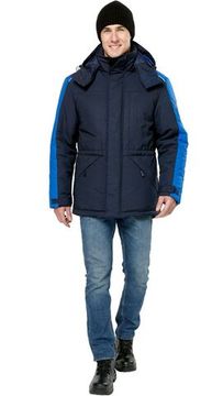 Куртка зимняя "Челленджер" (синий/василек)