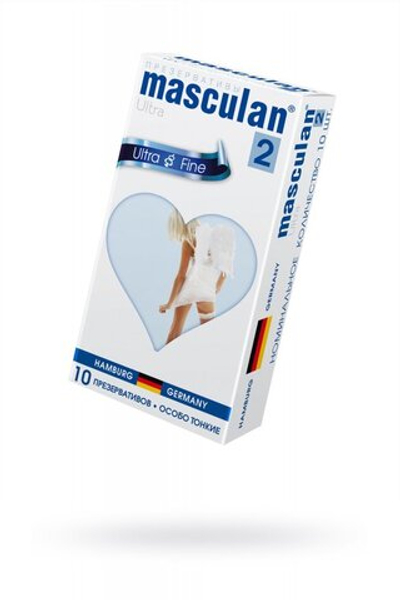 Презервативы Masculan Ultra 2 особо тонкие Ultra Fine 10 шт