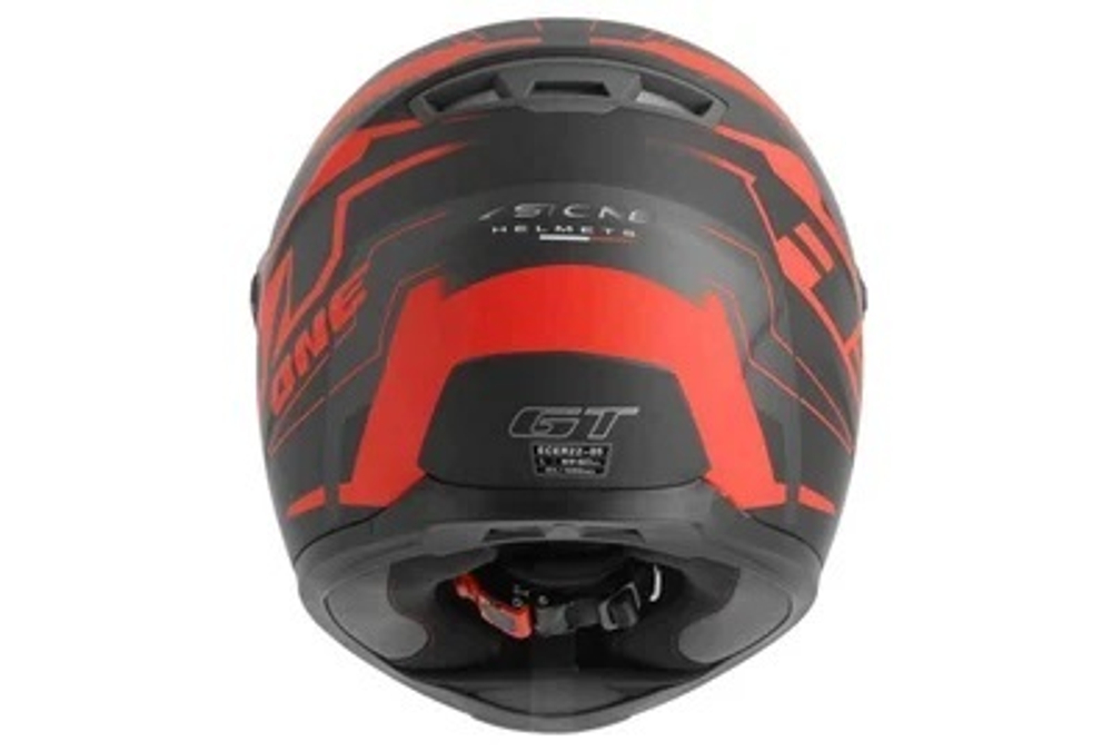 Шлем GT2 ONE NOIR/ROUGE