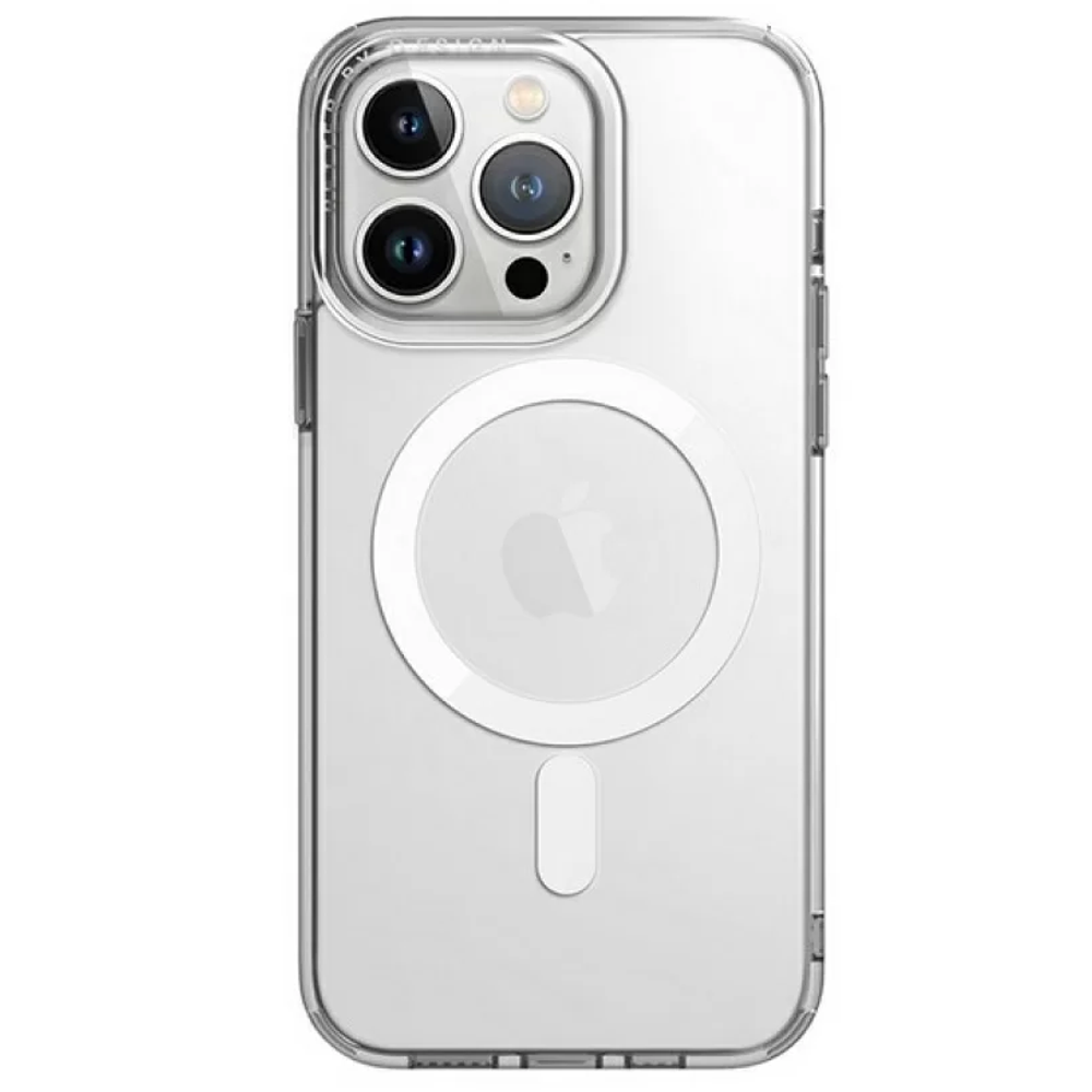 Силиконовая накладка Clear Case MagSafe IPhone 14 Pro Max