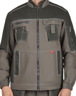 Костюм "ТОКИО" куртка, брюки т. песочный с хаки 100%х/б пл. 265 г/кв.м